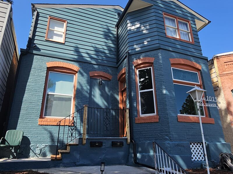 Restored Victorian home with copper trim